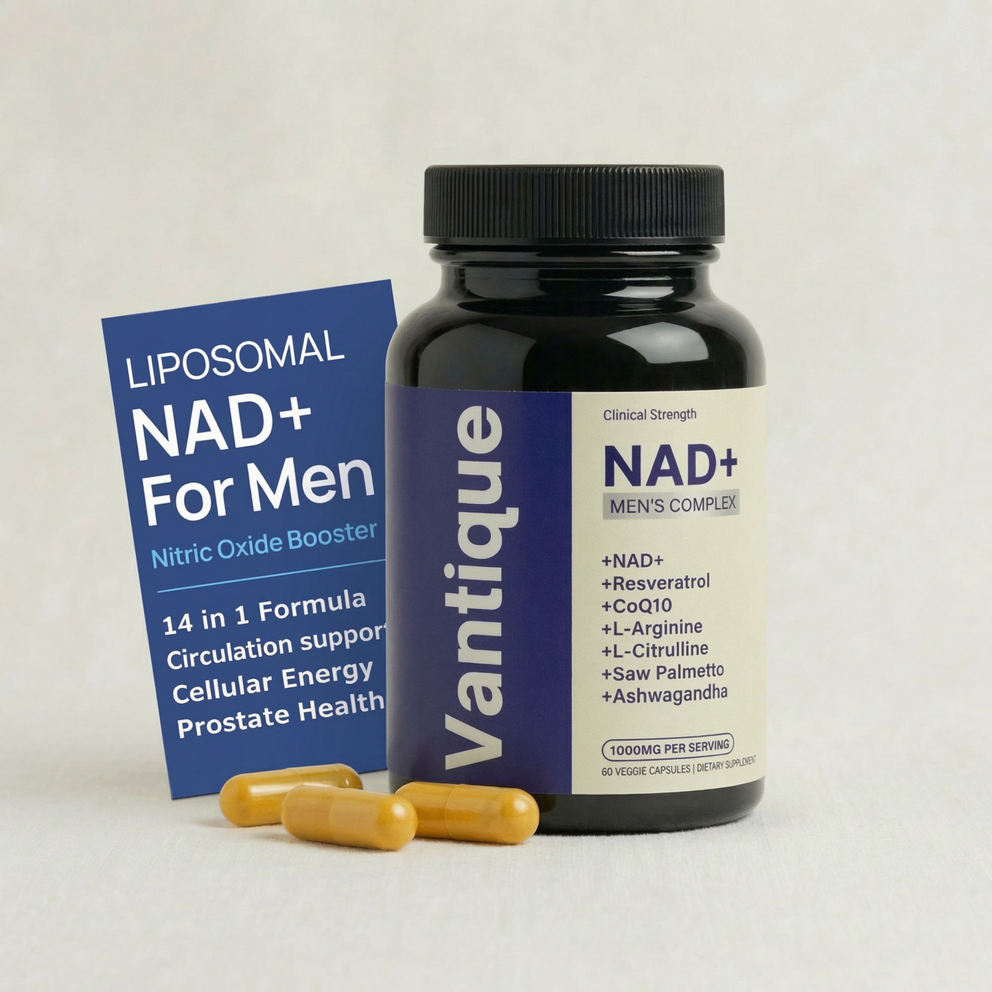 Vantique NAD+ Supplement for Men